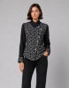 Picture of Asymmetrical closure jersey shirt
