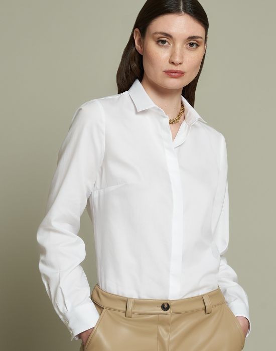 Εικόνα της Πουκάμισο σε βαμβακερό twill