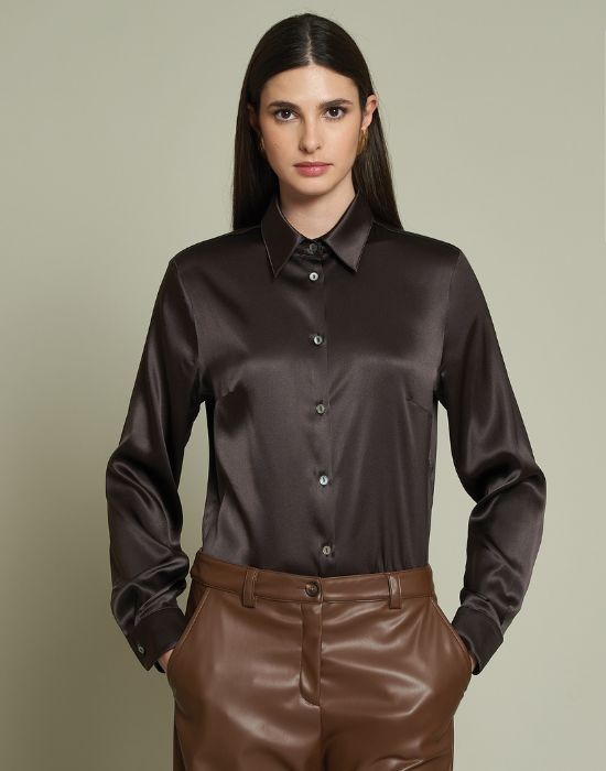Picture of Satin silk shirt