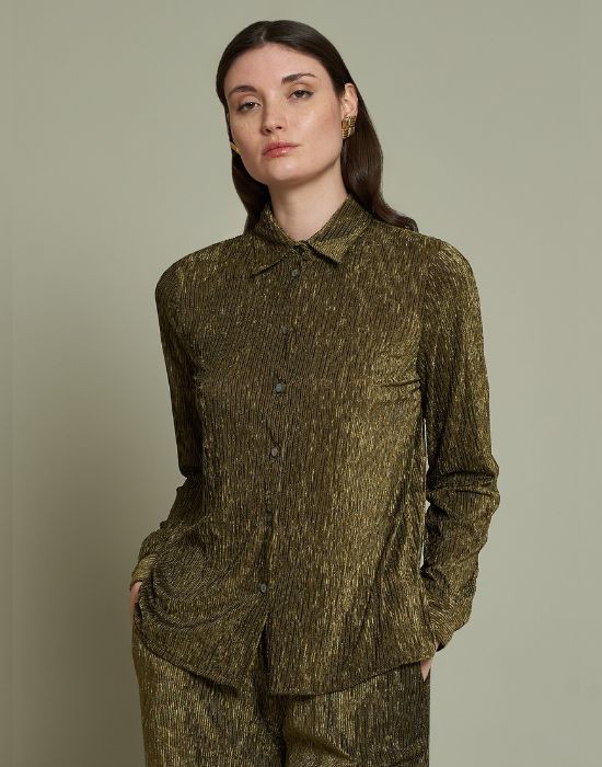 Picture of Comfort velvet lurex shirt