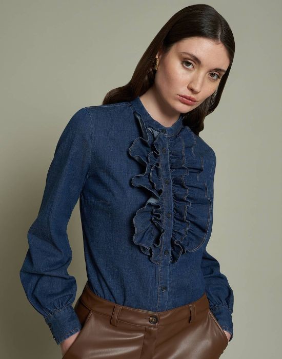 Picture of Denim stretch shirt