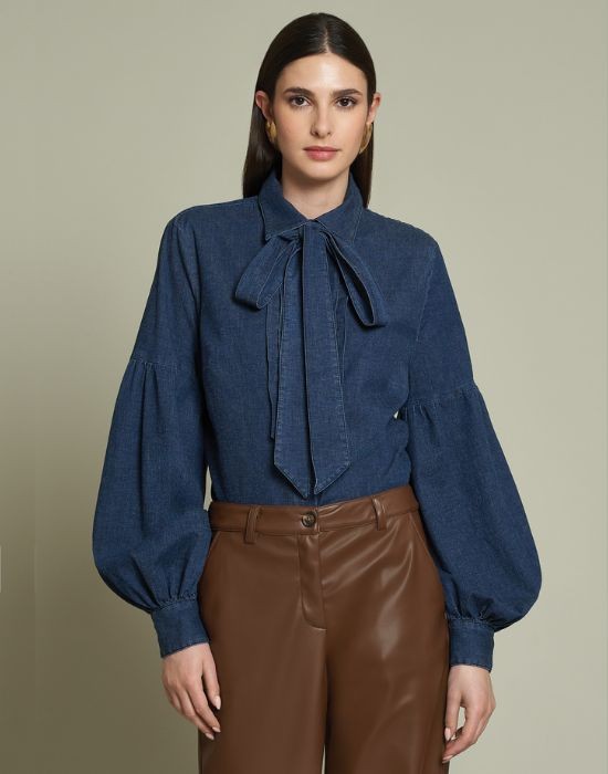 Picture of Denim stretch shirt