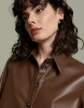 Picture of Faux leather dress