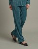 Picture of Loose velvet lurex pants