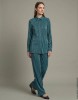 Picture of Loose velvet lurex pants