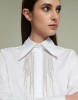 Picture of Cotton poplin shirt with applications